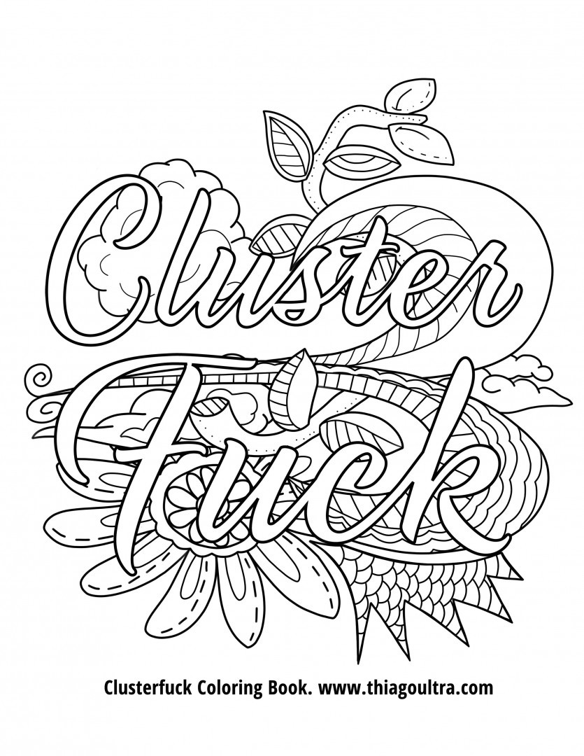 Free Printable Cuss Word Coloring Pages
 Free Printable Cuss Word Coloring Pages Download
