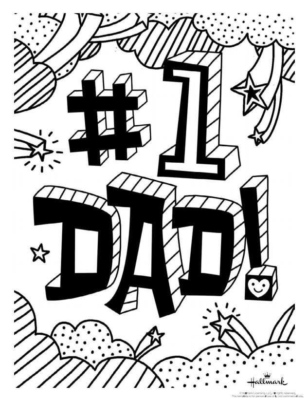 Free Printable Fathers Day Coloring Pages
 169 Free Printable Father s Day Coloring Pages