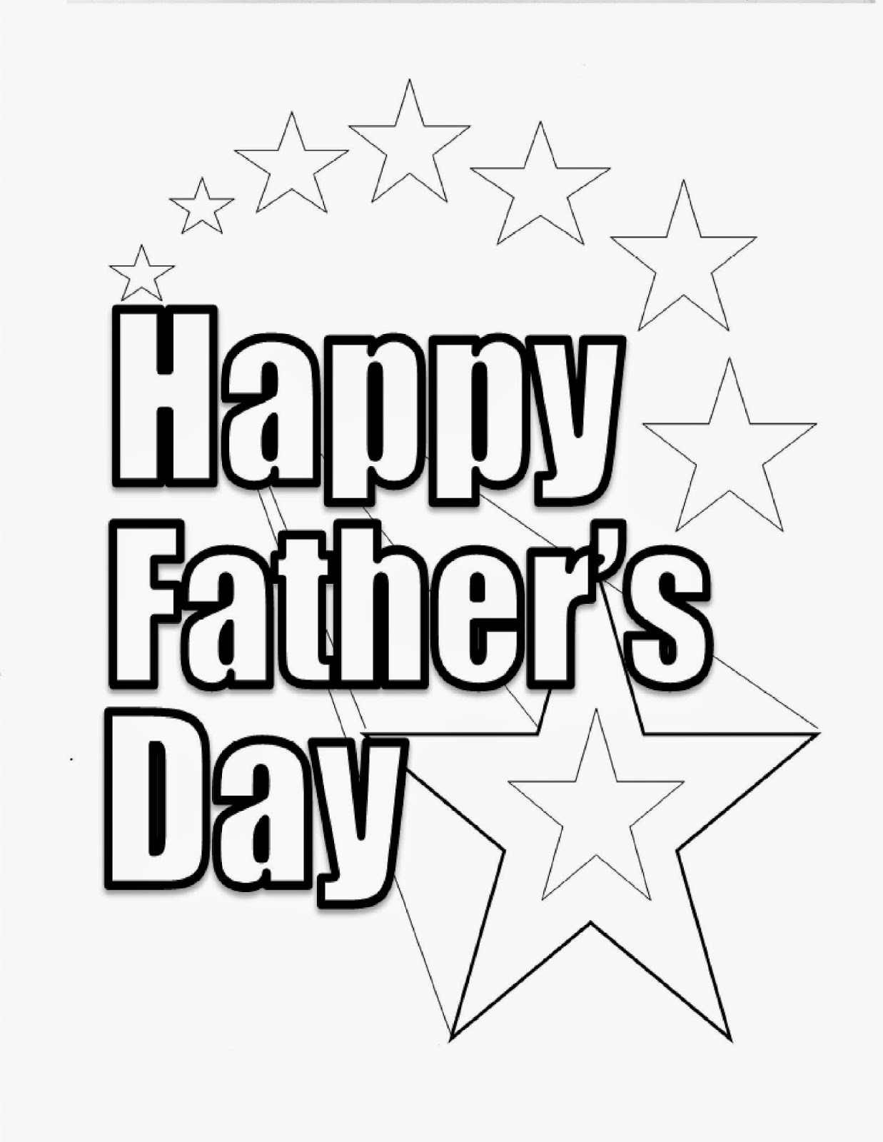 Free Printable Fathers Day Coloring Pages
 Let It Shine Father s Day Coloring Pages