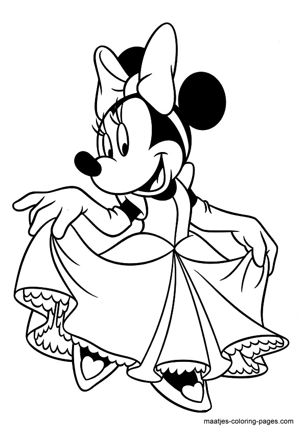 Free Printable Minnie Mouse Coloring Pages
 free minnie mouse printables