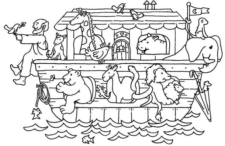 Free Printable Noah'S Ark Coloring Pages
 Noah’s Ark Printable Coloring Sheets – Coloring Pages Download