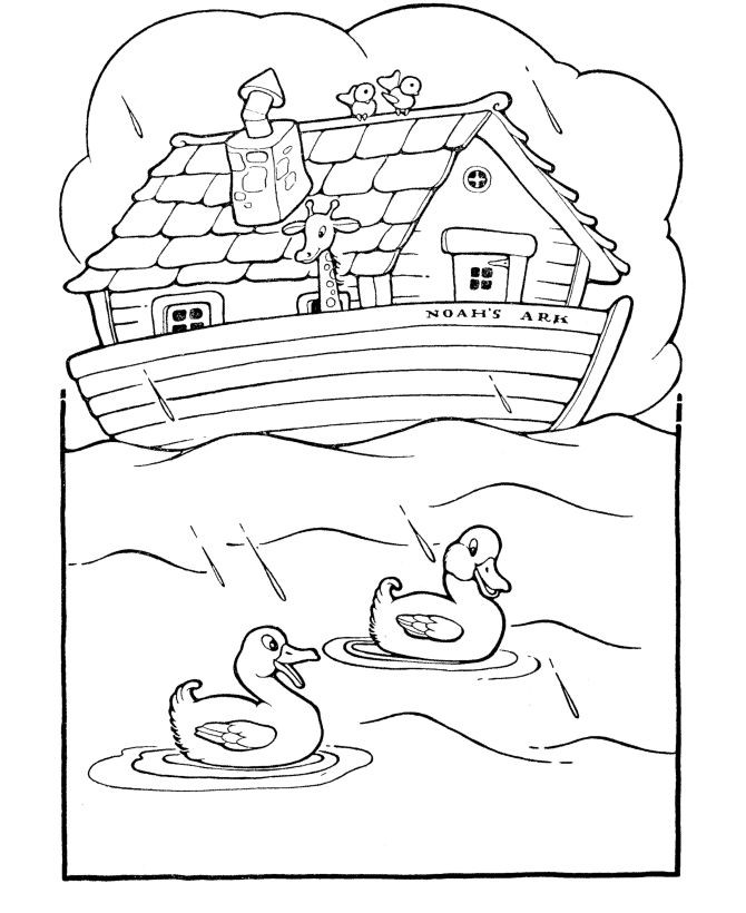 Free Printable Noah'S Ark Coloring Pages
 1000 images about noah on Pinterest