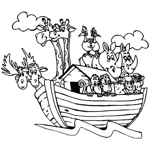 Free Printable Noah'S Ark Coloring Pages
 44 Noah Coloring Page Noah Ark Printable Coloring Pages