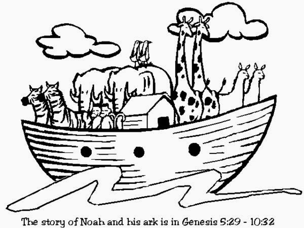 Free Printable Noah'S Ark Coloring Pages
 Free Christian Coloring Pages Noahs Ark Coloring Pages