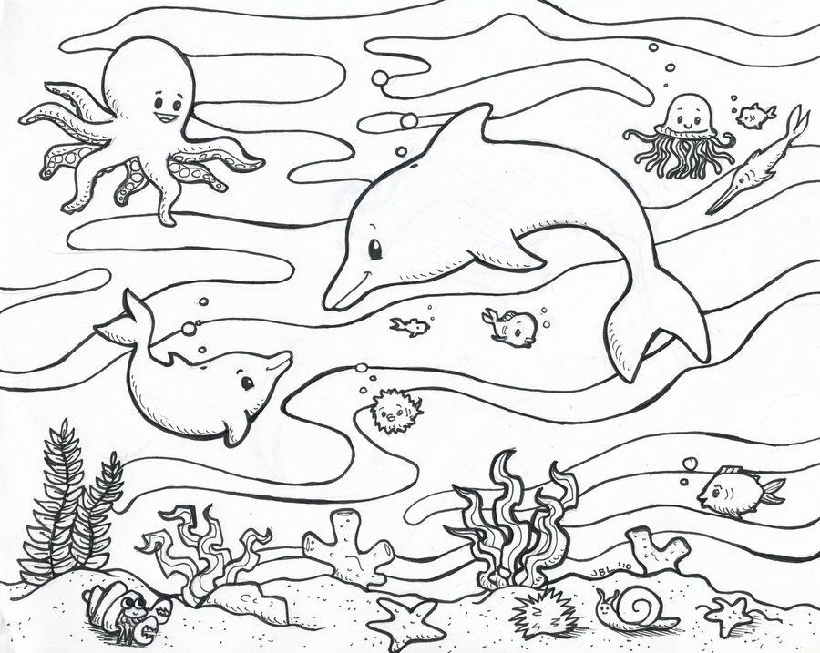 Free Printable Ocean Coloring Pages
 Free Printable Ocean Life Coloring Pages Coloring Home