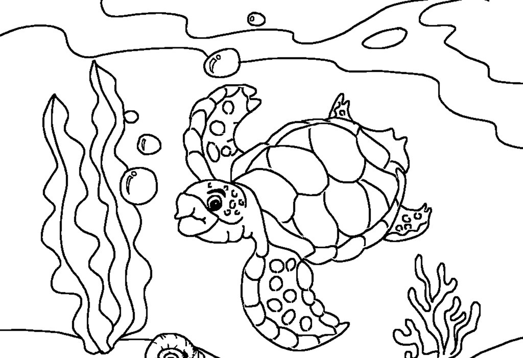 Free Printable Ocean Coloring Pages
 Free Printable Ocean Life Coloring Pages AZ Coloring Pages