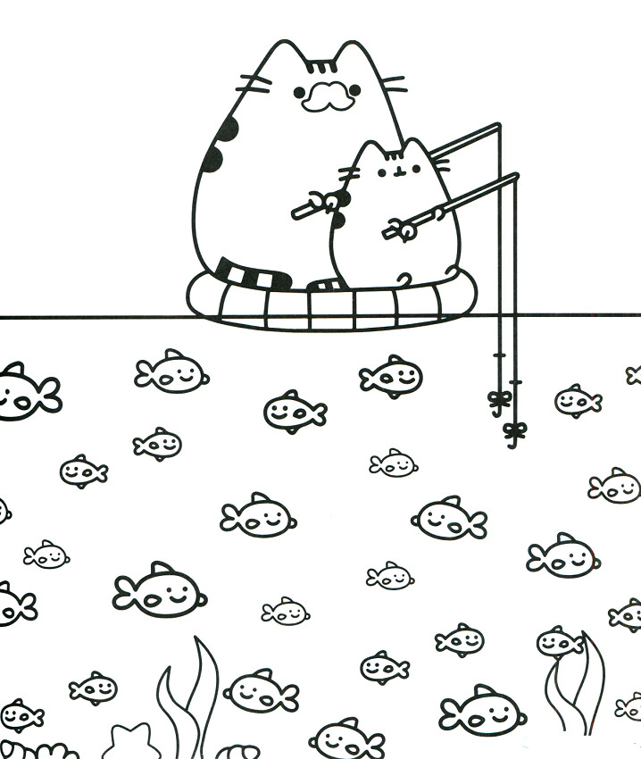 Free Printable Pusheen Coloring Pages
 20 Free Pusheen Coloring Pages To Print