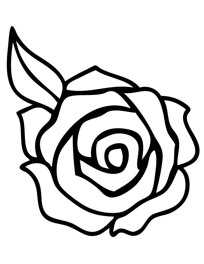 Free Printable Rose Coloring Pages
 Coloring Pages Roses Coloring Home