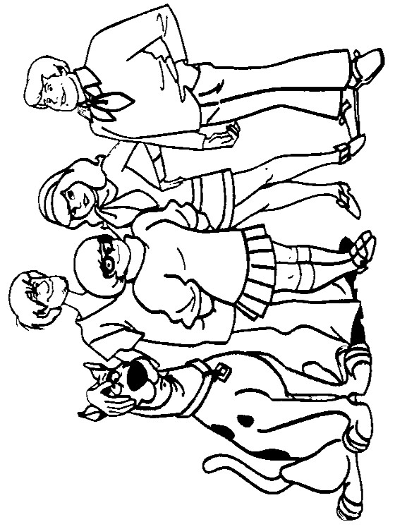 Free Printable Scooby Doo Coloring Pages
 Kids Page Printable Scooby Doo Coloring Pages