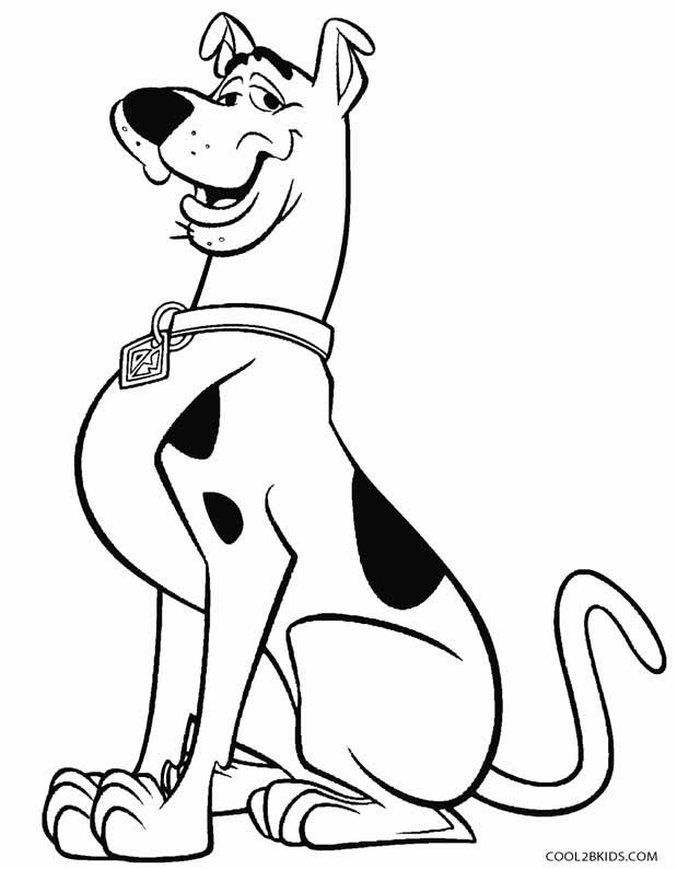 Free Printable Scooby Doo Coloring Pages
 Printable Scooby Doo Coloring Pages For Kids