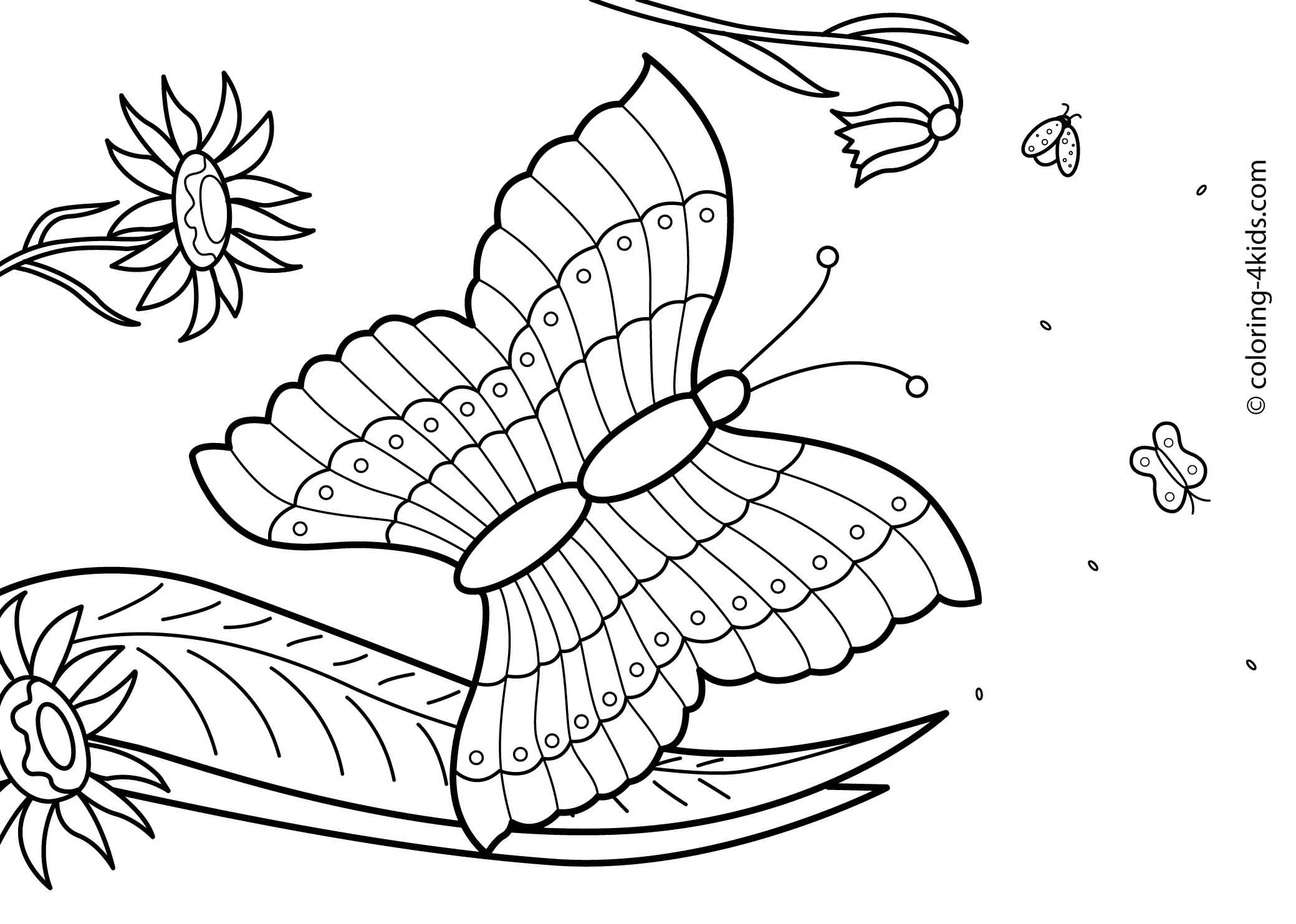 Free Printable Summer Coloring Pages
 27 Summer season coloring pages part 2