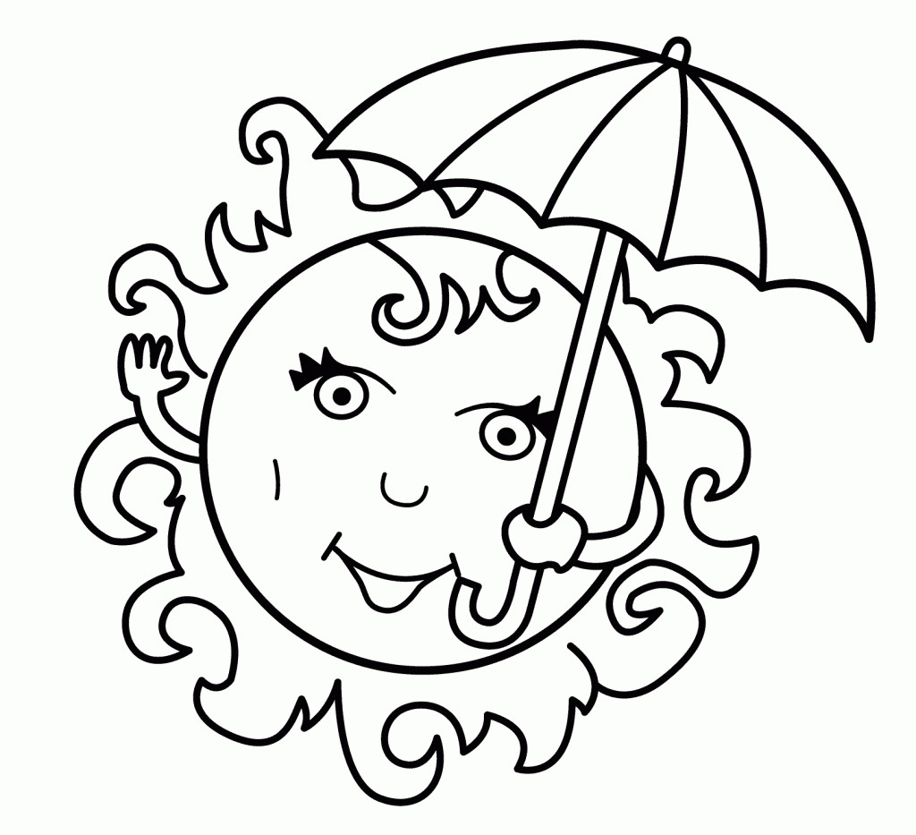 Free Printable Summer Coloring Pages
 Download Free Printable Summer Coloring Pages for Kids