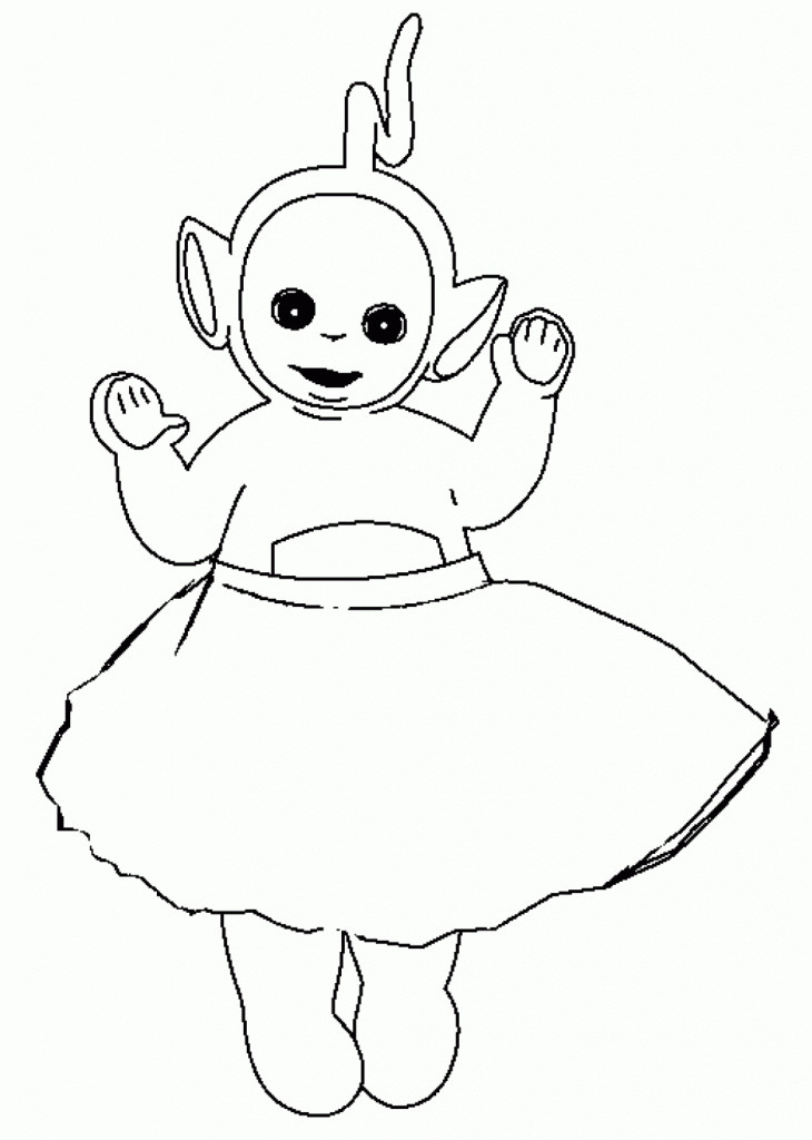 Free Printable Toddler Coloring Pages
 Free Printable Teletubbies Coloring Pages For Kids