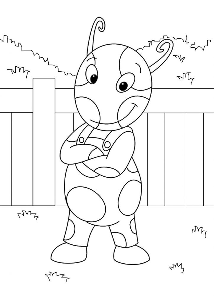 Free Printable Toddler Coloring Pages
 Free Printable Backyardigans Coloring Pages For Kids