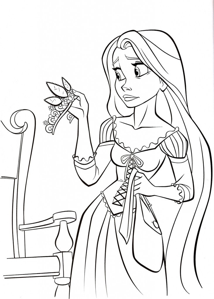 Free Printable Toddler Coloring Sheets
 Free Printable Tangled Coloring Pages For Kids