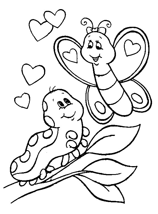 Free Printable Valentines Coloring Pages
 Monkey Coloring Pages