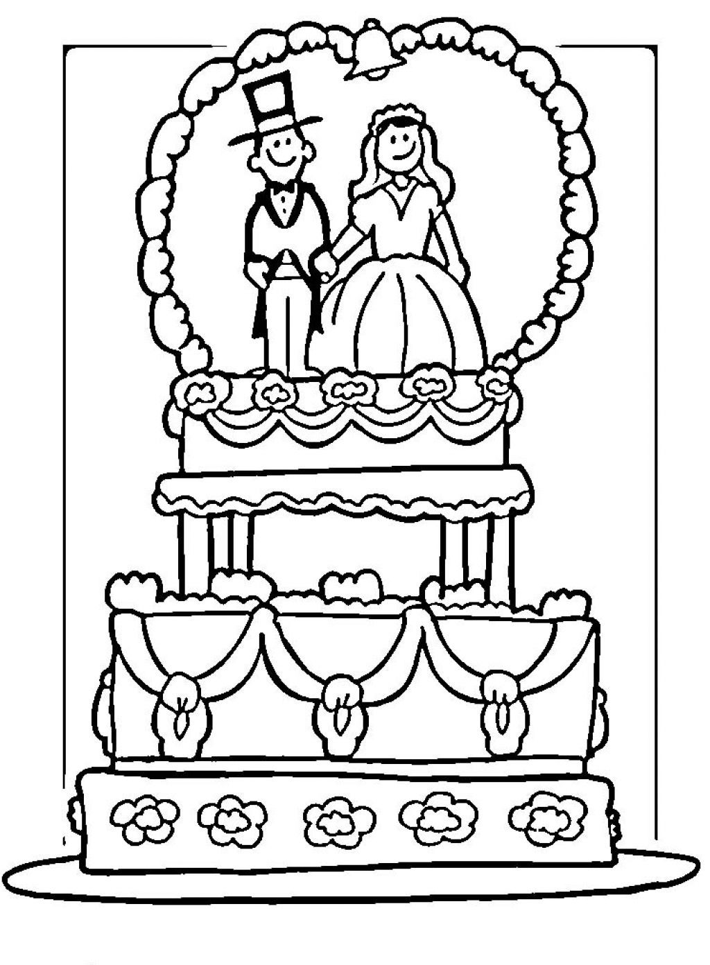 Free Printable Wedding Coloring Book
 Wedding Coloring Pages Best Coloring Pages For Kids