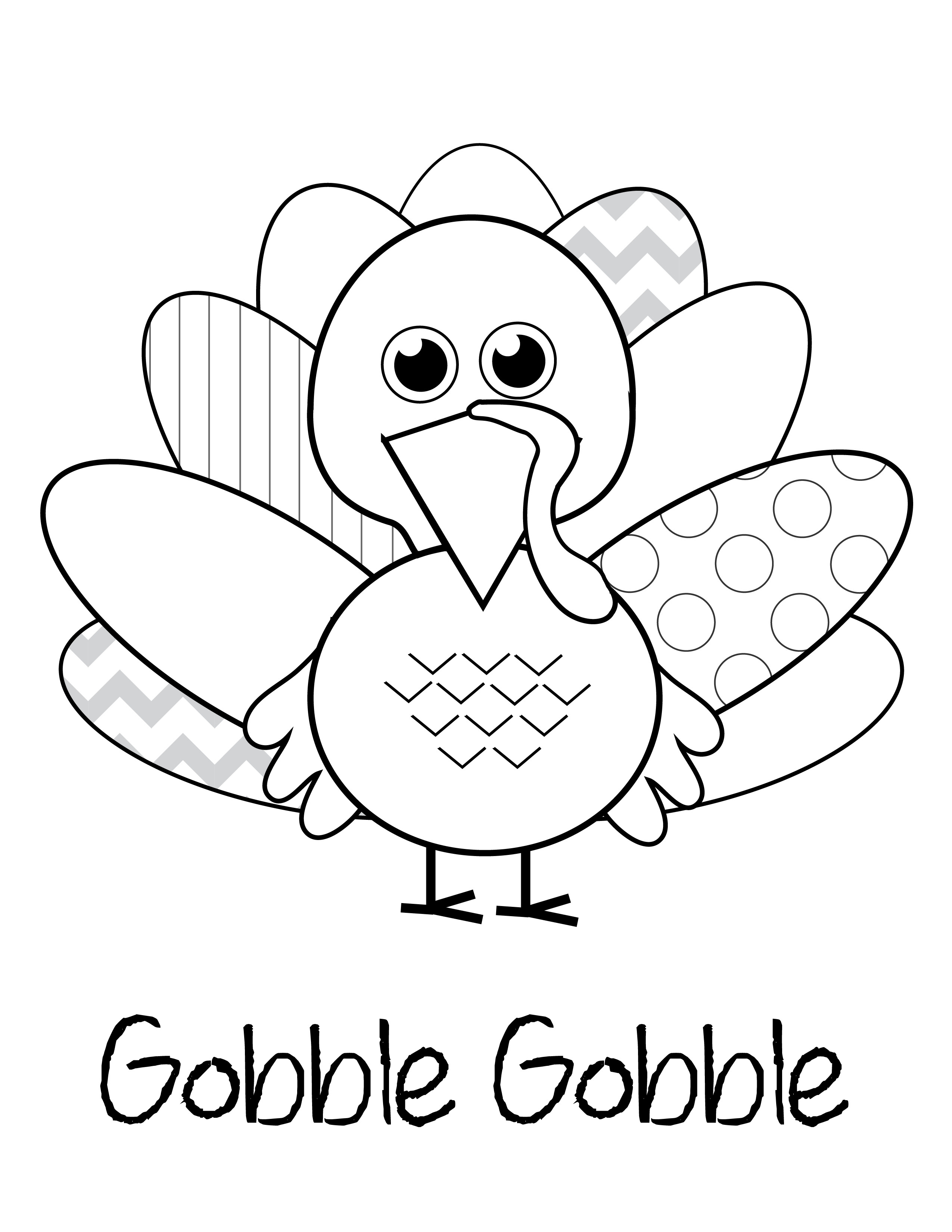 Free Thanksgiving Coloring Pages To Print
 free thanksgiving printables