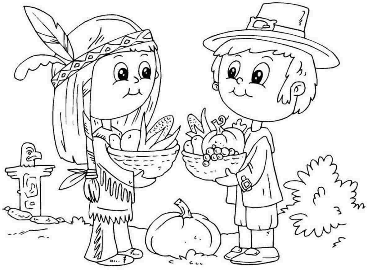 Free Thanksgiving Coloring Pages To Print
 Thanksgiving Coloring Pages To Print For Free Coloring Home