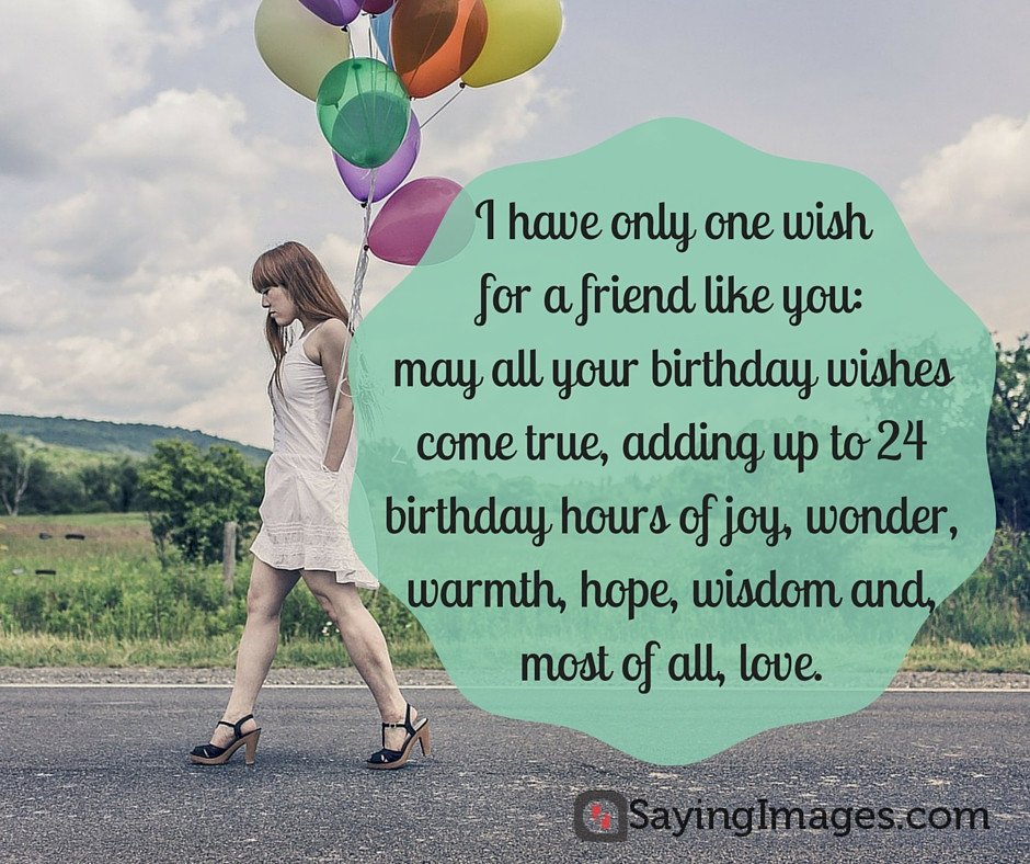 Friend Quotes Birthday
 20 Birthday Wishes For A Friend pin and share