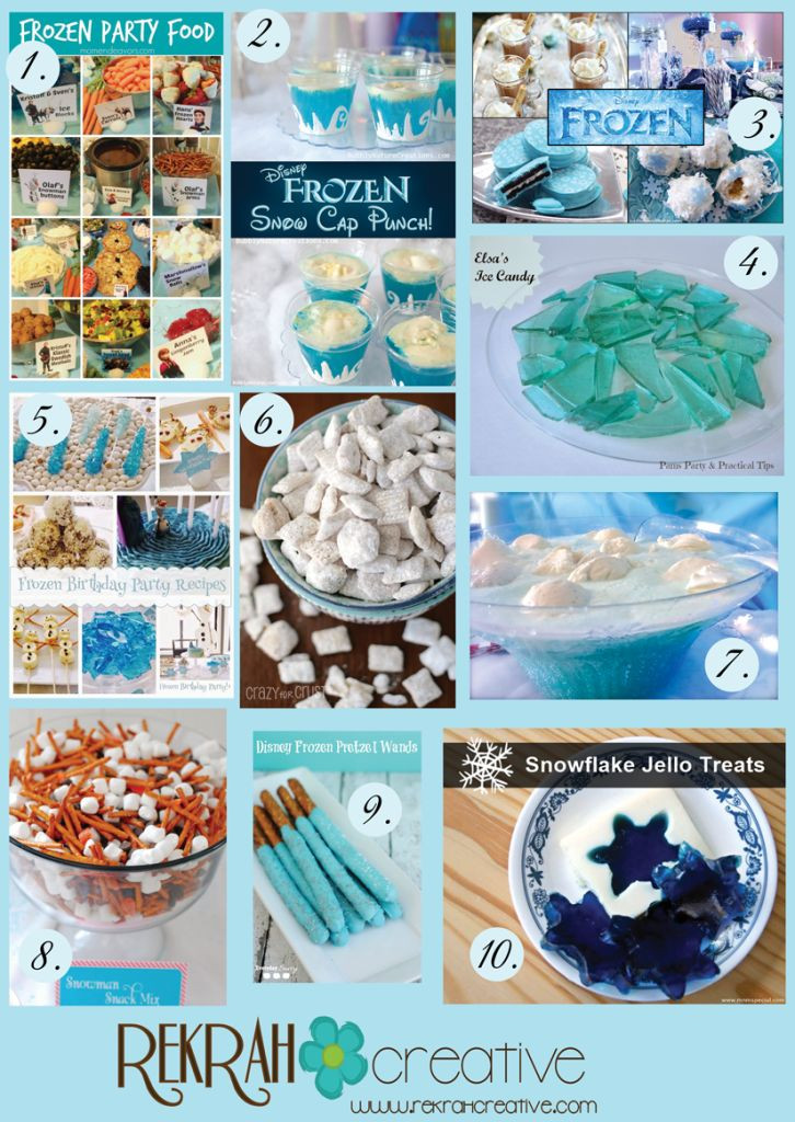 Frozen Party Food Ideas
 645 best Frozen Party images on Pinterest