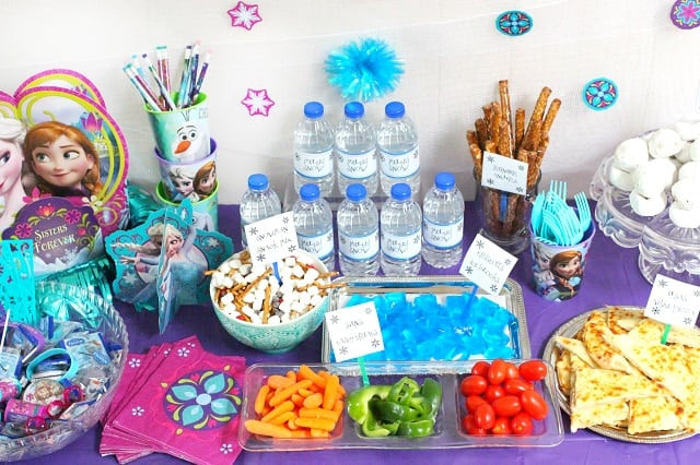 Frozen Party Food Ideas
 How to Throw the Ultimate Bud Friendly FROZEN Birthday