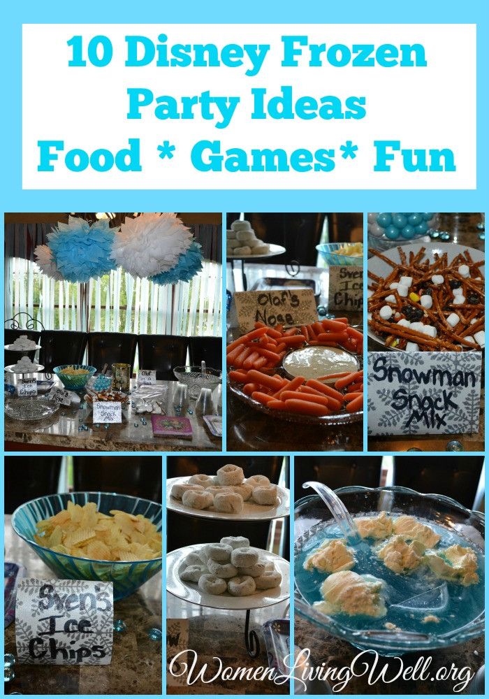 Frozen Party Food Ideas
 10 Disney Frozen Party Ideas Food Games and Fun