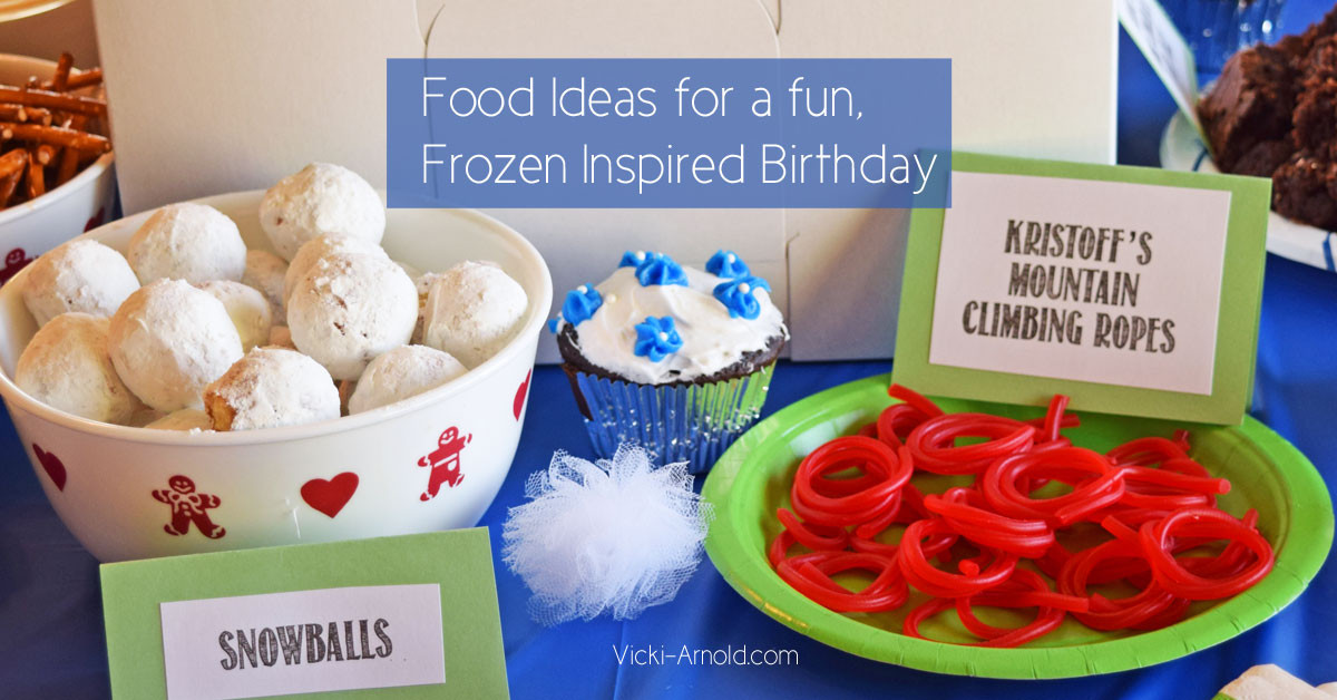 Frozen Party Food Ideas
 Food Ideas for a Frozen Themed Birthday Party Simply Vicki