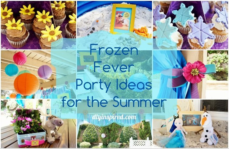 Frozen Party Ideas For Summer
 Frozen Fever Birthday Party for the Summer DIY Inspired