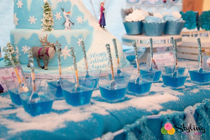 Frozen Party Ideas For Summer
 Kara s Party Ideas Frozen Themed Snowball In Summer