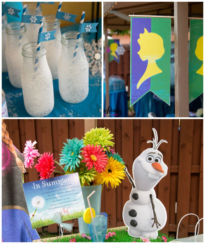 Frozen Party Ideas For Summer
 Kara s Party Ideas Frozen themed Snowball in Summer