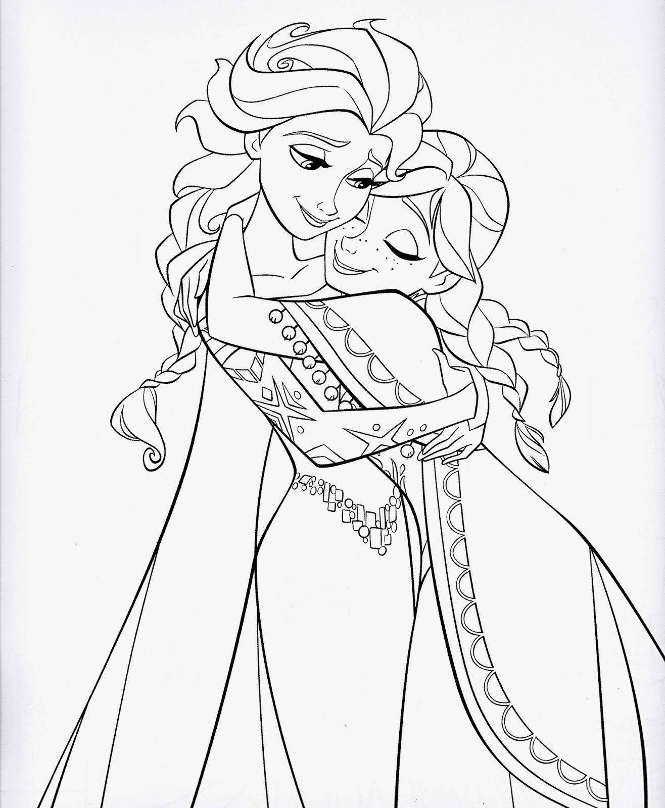Frozen Printables Coloring Pages
 Disney Movie Princesses "Frozen" Printable Coloring Pages