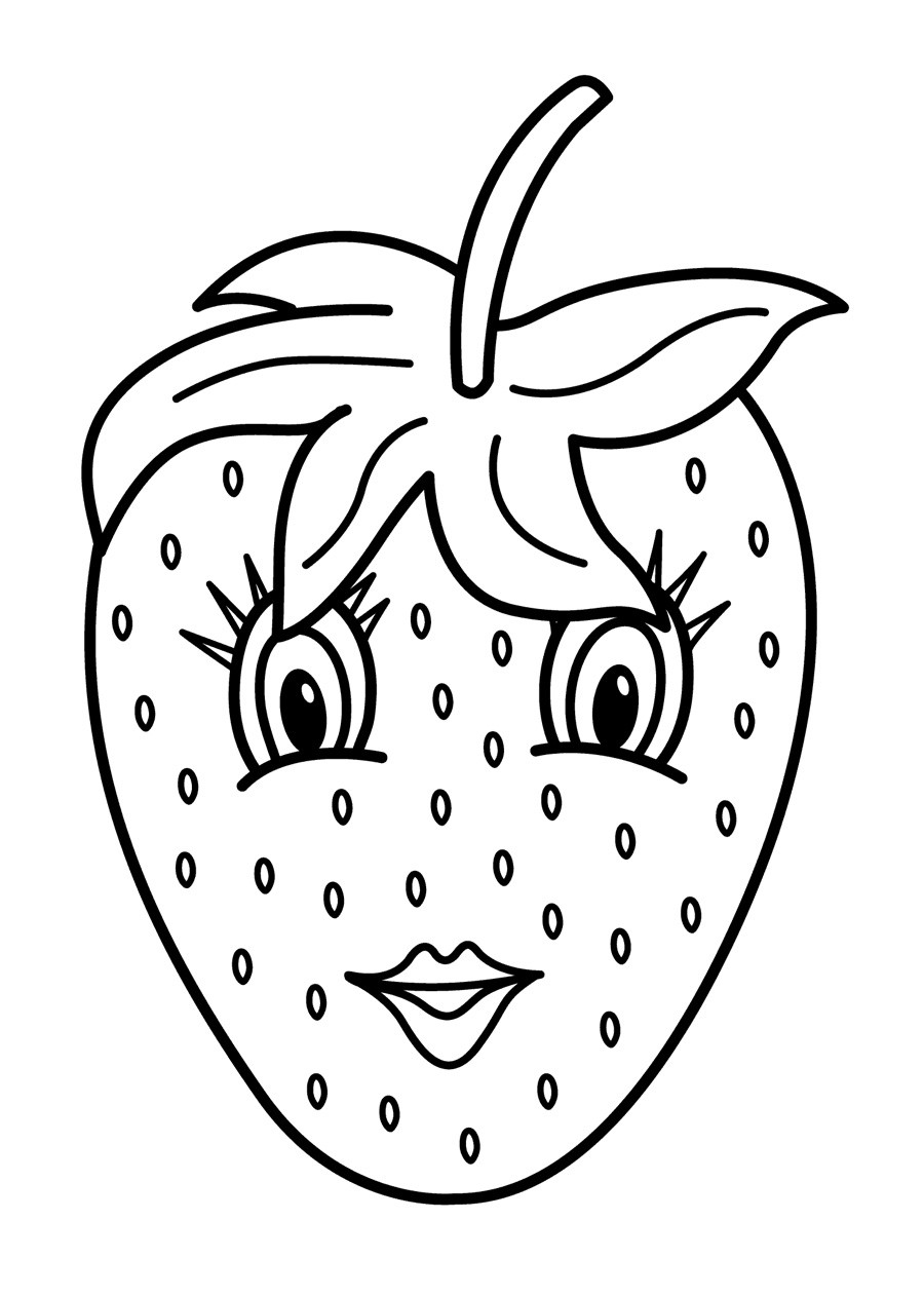 Fruit Coloring Pages For Toddlers
 Fruits Coloring Pages Printable
