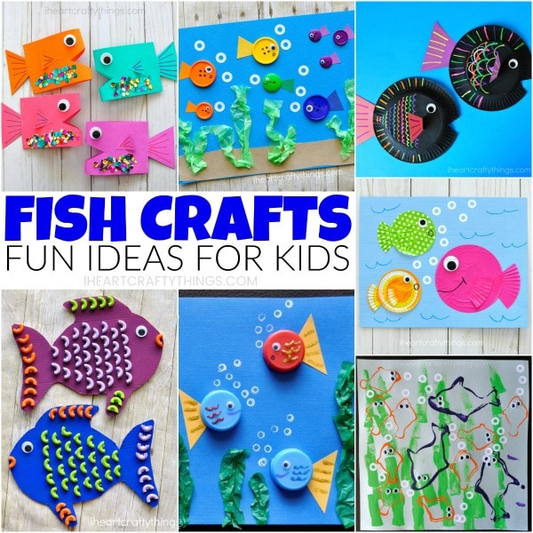 Fun Arts And Crafts For Toddlers
 10 Fun Fish Crafts for Kids they are going to love