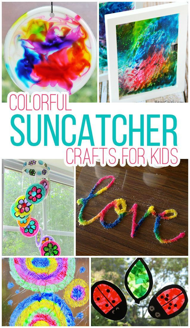 Fun Arts And Crafts For Toddlers
 15 Colorful Suncatcher Crafts For Kids