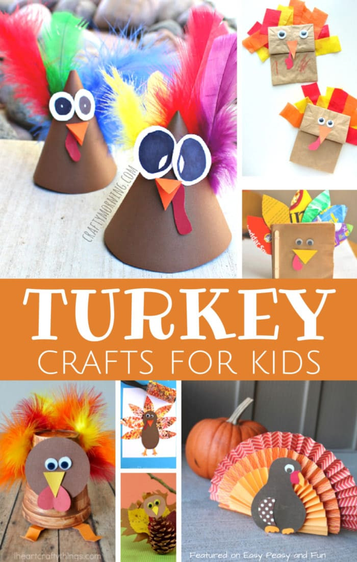 Fun Arts And Crafts For Toddlers
 Turkey Crafts for Kids Wonderful Art and Craft Ideas for
