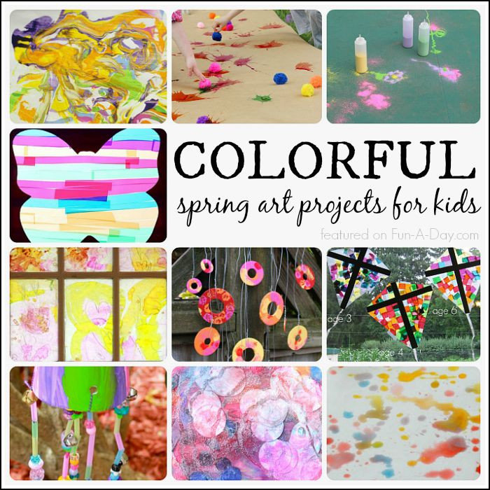 Fun Arts And Crafts For Toddlers
 50 Beautiful Spring Art Projects for Kids