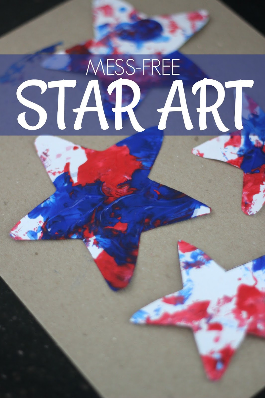 Fun Arts And Crafts For Toddlers
 Toddler Approved Mess Free Patriotic Star Painting