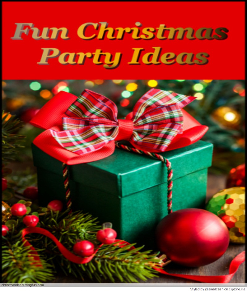Fun Christmas Party Ideas
 Fun Christmas Party Ideas
