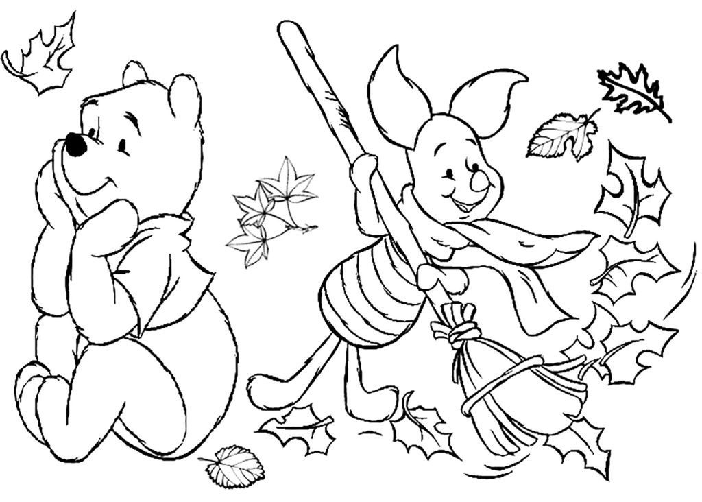 Fun Coloring Pages For Boys Fall
 Осінні розмальовки для дітей роздрукувати