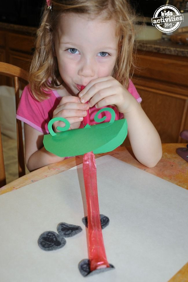 Fun Craft For Preschoolers
 Sticky Tongue Frog Craft
