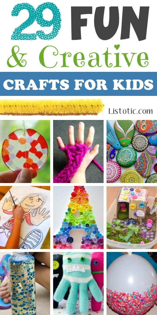 Fun Crafting Ideas For Adults
 29 The BEST Crafts For Kids To Make projects for boys