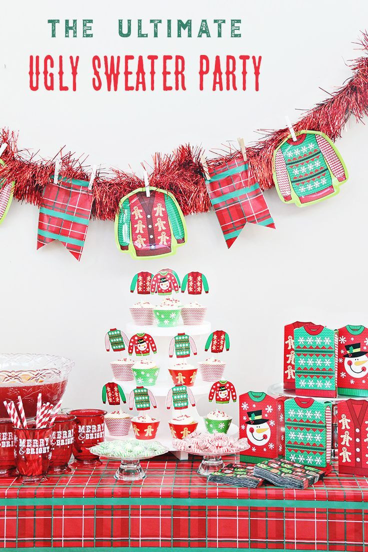 Fun Giveaway Ideas For Christmas Party For Holiday Trolley
 25 unique Ugly sweater party ideas on Pinterest