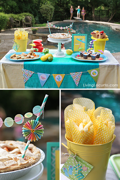 Fun Pool Party Ideas
 Birthday Party Themes DIY Ideas and Free Party Printables