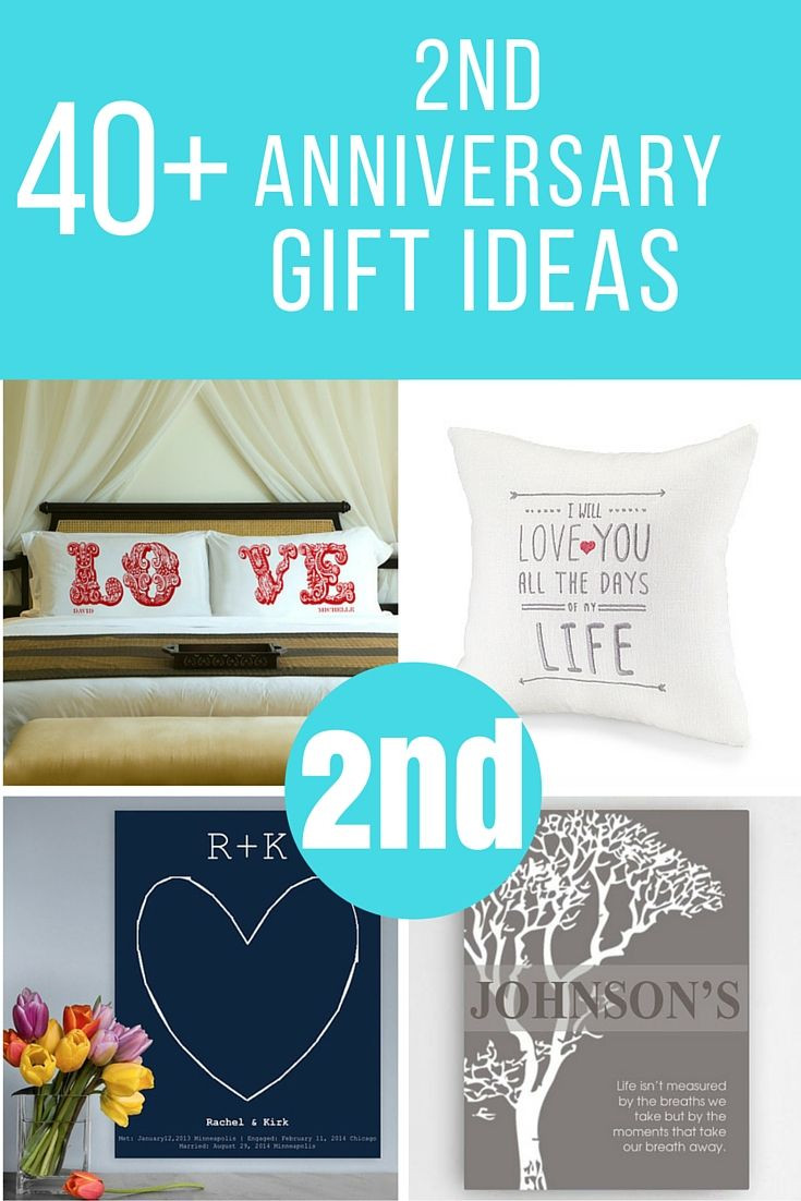 Fun Second Wedding Gift Ideas
 Lots of 2nd anniversary ts to help you find the perfect