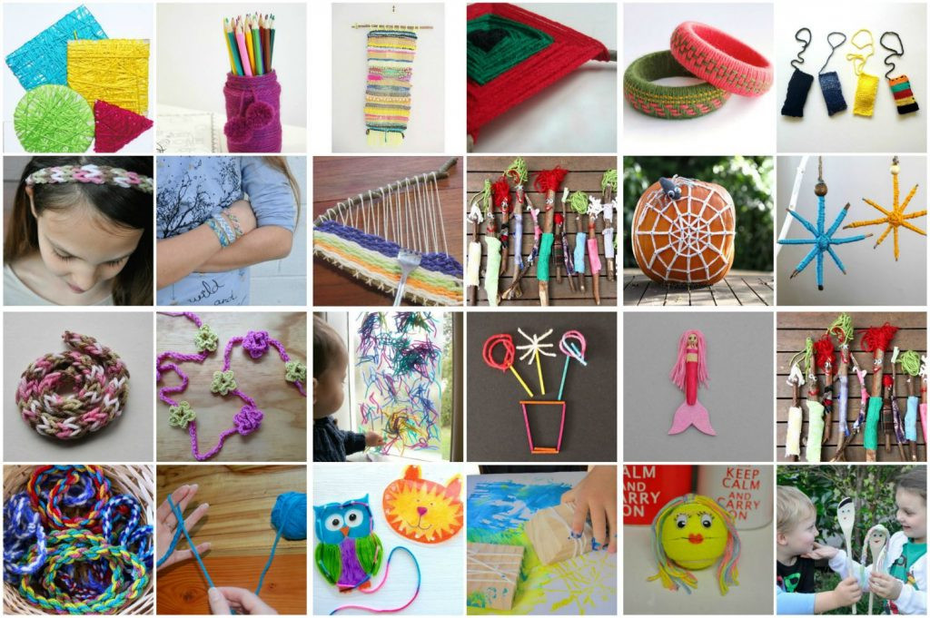 Fun Things To Make With Kids
 Lots of Lovely Things for Kids to Make with Wool – Be A