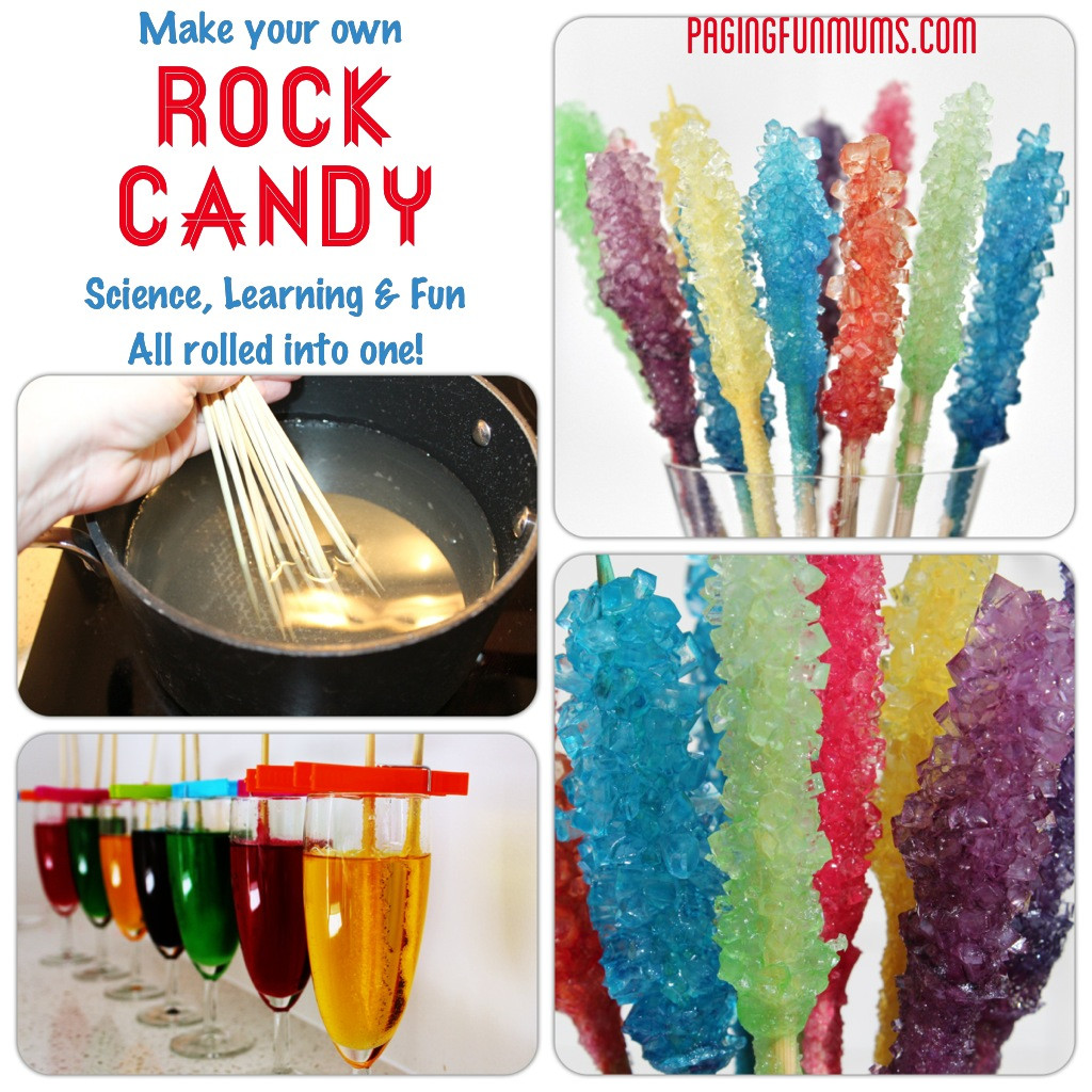 Fun Things To Make With Kids
 How to make your very own Rock Candy at home