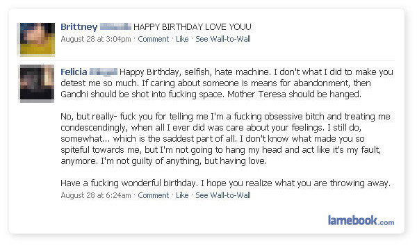 Funny Birthday Post For Facebook
 Lamebook – Funny Statuses Fails LOLs and More