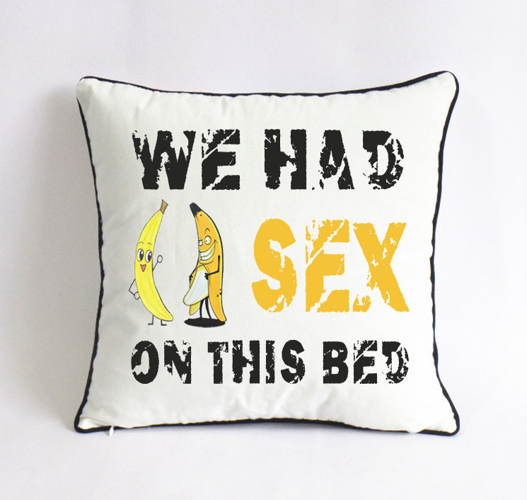 Funny Couples Gift Ideas
 funny banana man cushion naughty couple pillowcase t