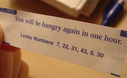 Funny Fortune Cookie Quotes
 20 Funny Fortune Cookie Messages